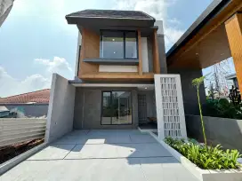 Rumah 2 Lantai Ciputat Design Modern Tropis