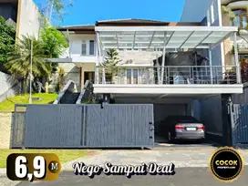 JUAL MURAH HITUNG TANAH RUMAH MEWAH PERUMAHAN SETRADUTA BANDUNG UTARA