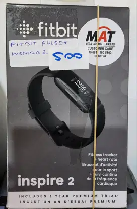 Smartwatch Fitbit inspire 2 , Lengkap fullsett kondisi second like new