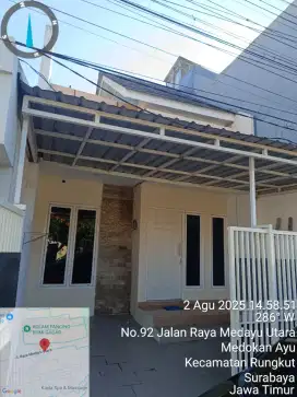 Disewakan rumah rasa baru medayu Utara 7a no 2 pinggir jl utama Medayu