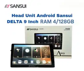 Hu android 9inch sansui delta 9inch ram 4/128GB