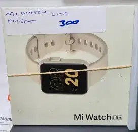 Smartwatch MI watch lite , Lengkap fullsett , kondisi second like new