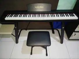 Piano Benston Music Elektrik 88 Keys (Fullset) + Free Accessories