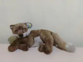 Rare Plush Boneka Rubah Realistic Jadul
