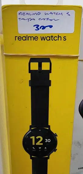 Smartwatch Realme watch s , Lengkap dus, kondisi second like new