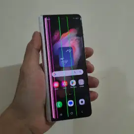 SAMSUNG GALAXY Z FOLD 3 5G SEIN 12/512 GB MINUS LCD FUNGSI 100% NORMAL