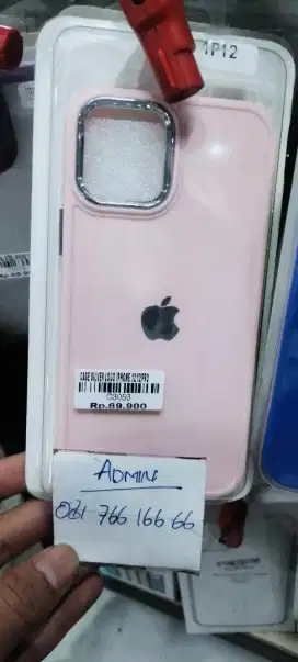 CASE SILVER LOGO IPHONE 12/12PRO