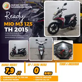 ISTIMEWA YAMAHA MIO M3 125 TH 2015 UNIT MULUS CASH KREDIT BERGARANSI