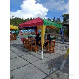 Tenda kafe dan tenda payung (bs antr skitr medan)