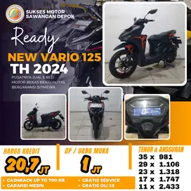 CASH KREDIT HONDA NEW VARIO 125 CBS TH 2024 UNIT MULUS DAN BERGARANSI