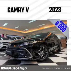 DP10% [Km9.000] Camry V 2023 Black / Hybrid Reg 2022 #AUTOHIGH