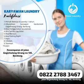 Karyawan Laundry