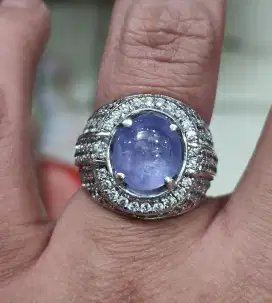 Cincin Blue Safir
