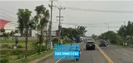 JUAL Tanah LD 100 mtr, Dpn Exit TOL Dumpil MADIUN, Mantap