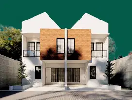 Rumah Minimalis 2 lantai dlm Cluster Pondok Cabe, TangSel