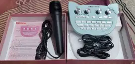 Soundcard + mic karoake