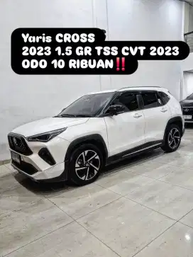 ODO 10RB‼️ YARIS CROSS 1.5 GR TSS CVT 2023 / 2024 toyota putih hrv