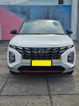 Creta prime at 2023 putih two tone km 19 rb