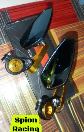 Spion Opal Racing Gold Universal semua Motor