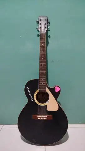 Jual gitar akustik merk tecner homemade