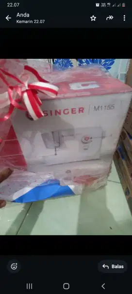 Mesin jahit singer
