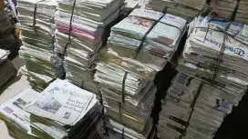 koran bekas baca