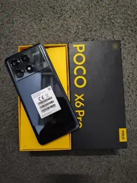 Poco X6 Pro 12/512 5G Mulus Fullset Murah