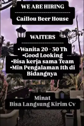 Lowongan kerja Untuk Cafe Daerah Surabaya