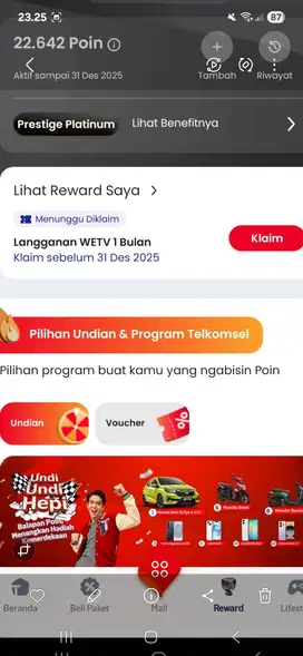jual poin telkomsel ready 22rb poin