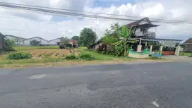 Tanah Mangku Aspal di Berbah Kalasan Dekat Jl Raya Solo Jogja