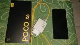 Jual hp POCO X6 Black 12GB / 256GB