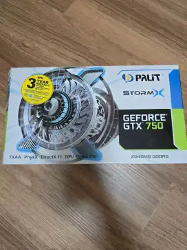 PalitbGeForce GTX 750 StormX 2048mb gpu