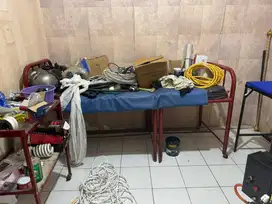 Kasur Pasien rangka besi tempat tidur periksa pasien