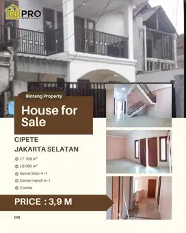 Cipete,Jakarta Selatan,siap huni, harga trbaiik