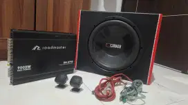 Audio box fullset, pemakaian 8 bulan