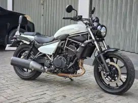 Moge Cruiser Kawasaki Eliminator 450 th 2024 Odo 2rb Like New Siap Gas