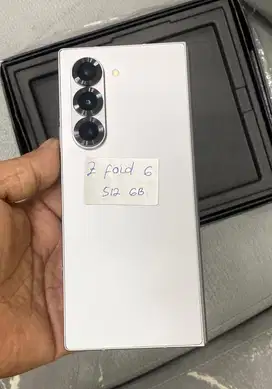 samsung Z fold 6 ram 12/512gb fullset