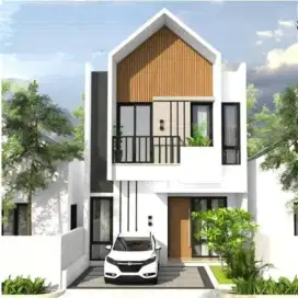 Dijual Rumah 2 lantai harga selantai di kota depok