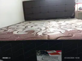 Murah dijual satu set springbed king size merek bagus