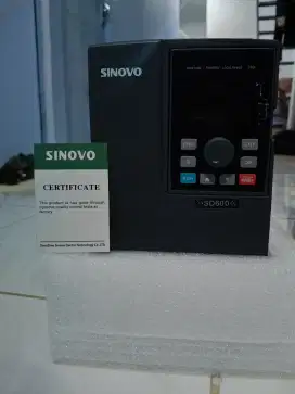 INVERTER SINOVO 5,5 KW /7,5 HP input 1 phase output 3 phase