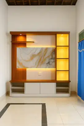 Backdrop TV minimalis 200 x 250