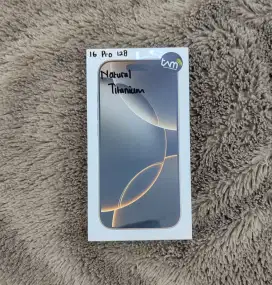 Iphone 16 Pro 128gb Ibox Murah