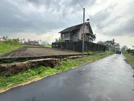 View Merapi Tanah Kaliurang Km 10, Cocok Villa atau Caffe