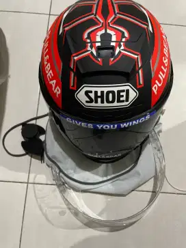 Forsale Shoei X-spirit III black concept size L 90% good condition