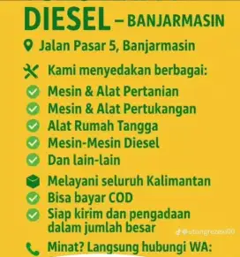 Alat dan Mesin Produksi lengkap