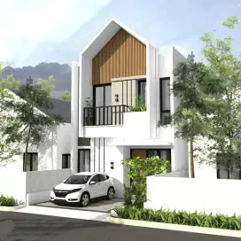 Rumah 2 lantai termurah di pusat kota depok