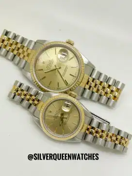 Promo Rolex Men Ladies Datejust Safir kristal