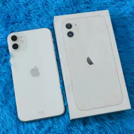 IPHONE 11 RESMI INDO 128 GB, FULSET SEGEL ORIGINAL NORMAL