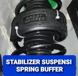 KARET DAMPER SPRING BUFFER PEREDAM GUNCANGAN SUSPENSI MOBIL