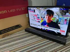 Digital tv Polytron 32 inch PLD 32BV1558 mulus fullset